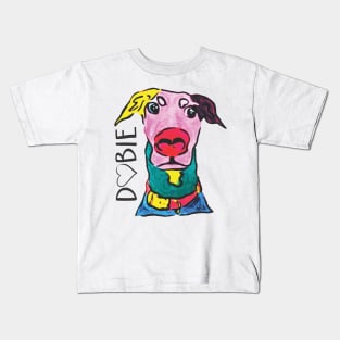 Funny Doberman - Dobie Kids T-Shirt